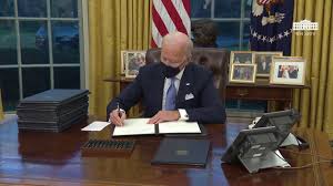 Is Biden in The Real Oval Office or Castle Rock/Amazon Studios?